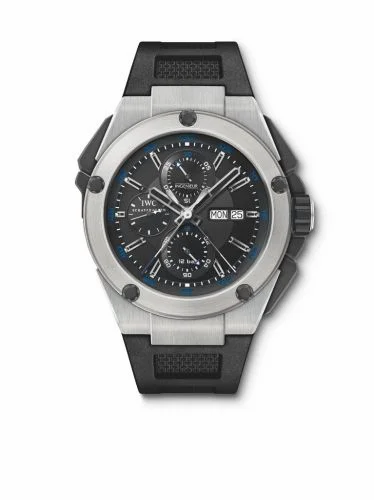 IWC Ingenieur Double Chronograph Titanium / Black IW3765-01 (3765-01, IW376501)